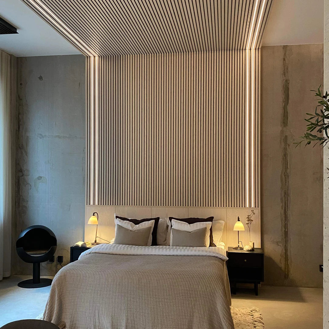 AkuLight® PRO: Smart-LED Lys til Akustikpaneler